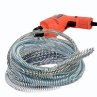 1.5米头簧+12米延长簧+手电钻|电动管道疏通器通下水道工具弹簧通马桶卫生间地漏管道堵塞的神器