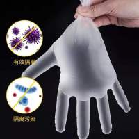 10只袋装[体验装] M码[中号]|高弹一次性tpe手套食品级餐饮家务出行防护手套