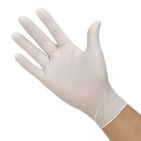 白色普通款20只袋装 中号-M|一次性黑色丁腈橡胶乳胶加厚防护家务洗碗防油纹身染发修车手套