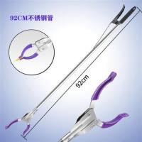 不锈钢92cm|环卫垃圾夹捡垃圾夹子拾物器家用火钳夹加长拾取卫生钳环卫取物器