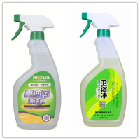 组合[油污净500g+卫浴净]|洁厕灵马桶清洁剂玻璃瓷砖地板洁瓷剂水垢强力去污非草酸厕所除臭