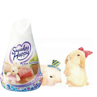 亚麻清新柔顺|日本芳香剂室内空气清新固体香薰衣柜厕所卧室消臭元除臭