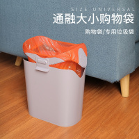 创意垃圾桶自带压圈固定架家用环保分类节约省钱不挑塑料袋子神器