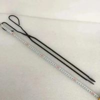 黑色老铁60扁头火钳特厚300克|家用火钳夹 加长扁头 火钳垃圾夹 火剪火钩厨房烧煤钳烧烤木炭夹8