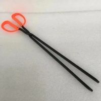 红色柄50方头火钳特厚380克|家用火钳夹 加长扁头 火钳垃圾夹 火剪火钩厨房烧煤钳烧烤木炭夹8