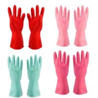 短款加绒 3双|3双冬季加绒保暖家务厨房好帮手洗碗手套冬季防水清洁手套洗衣