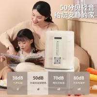 志高(CHIGO)破壁机家用小型豆浆机榨汁多功能一体机非料理机 米白色[低至50dB][带罩]
