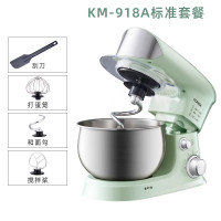 KONKA康佳厨师机家用小型和面机揉面商用奶油机5L低噪活面搅拌机_KM-918A3L600W莫兰迪绿单桶