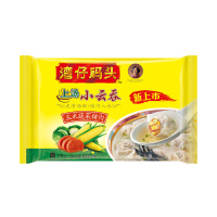 湾仔码头玉米蔬菜猪肉上汤小云吞600g