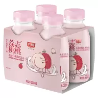 光明荔枝白桃牛乳饮品250ml