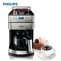 飞利浦（PHILIPS）咖啡机 家用全自动现磨一体带咖啡豆研磨功能 HD7751/00