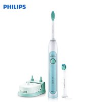 飞利浦(Philips)电动牙刷HX6712/04 充电式31000转/分钟声波震动式成人牙刷 净白清洁两大模式