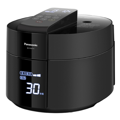 松下(Panasonic)4L电饭煲 大容量IH电饭煲 24H智能预约 三段压力可选 多功能电饭煲 SR-PE401-K