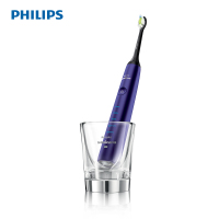 飞利浦(Philips)钻石亮白型电动牙刷HX9372魅惑紫 充电式成人声波震动式牙刷31000转/分 7倍清洁牙菌斑