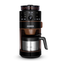 摩飞电器(Morphyrichards) 全自动磨豆家用办公滴漏式咖啡机美式咖啡不锈钢保温咖啡壶 豆粉两用MR1103