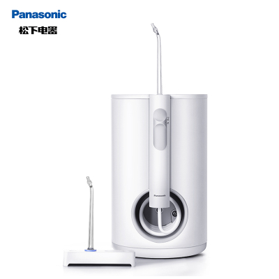 松下(Panasonic)冲牙器 洗牙器 水牙线 全身水洗 600ml大容量可拆卸水箱EW1611