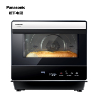 松下(Panasonic)电烤箱 蒸烤箱 家用电烤箱 蒸烤一体 多功能家用蒸烤箱 热风烘焙 20L NU-JA180W