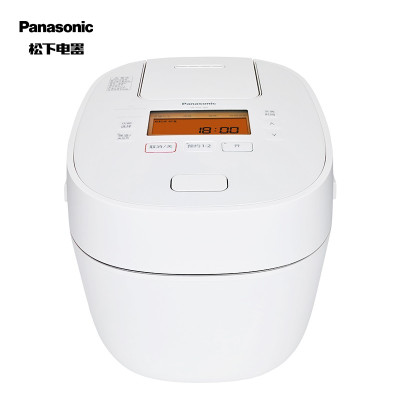 松下(Panasonic)5.1L松下IH电压力饭煲 5段IH立体加热 智能米量判定 24小时双预约 SR-PAC180