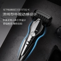 松下(Panasonic)电动剃须刀往复式刮胡刀三刀头 差旅 生日节日礼物送男士 经典5系ST3Q黑色
