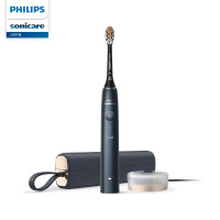 飞利浦(PHILIPS)电动牙刷HX9996/12成人男女充电式声波震动牙刷 清洁/美白/护龈多效合一 午夜蓝