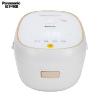 松下(Panasonic)电饭煲SR-AC072-W IH电磁立体加热家用小型迷你电饭锅备长炭铜釜2.1L白色