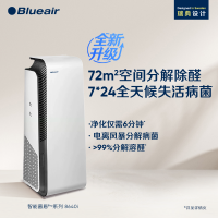 布鲁雅尔(Blueair)空气净化器 除甲醛雾霾颗粒物除过敏源 7重净化家装污染直接分解甲醛 智能菌盾pro8640i