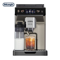 德龙(Delonghi)咖啡机 冷萃版探索者 全自动咖啡机 家用 原装进口 智能互联 触控操作 ECAM450.86.T