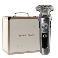 飞利浦(PHILIPS)电动剃须刀 奢享9系野兽派定制永耀礼盒 SkinIQ科技刮胡刀 生日礼物SP9871/13BBP