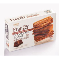 法丽兹曲奇饼干126克醇香黑巧克力味