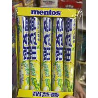 曼妥思(mentos)苏打嗨条糖柠檬口味14粒装 37g