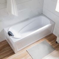 亚克力小户型家用单人按摩浴缸独立式长方形知渡成人恒温加热网红浴缸