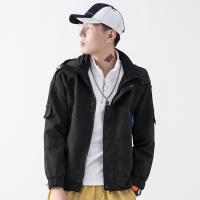 蒙洛里克2022秋男士新款上衣潮牌时尚工装休闲百搭连帽夹克WSL-569