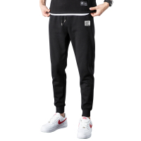 manloric休闲裤男2022春季韩版潮流百搭男士运动裤青年长裤加绒卫裤束脚裤小脚裤9016