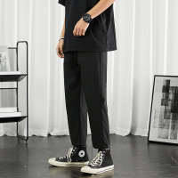 Manloric长裤夏装短裤搭配衣服潮流帅气运动套装宽松百搭ss910