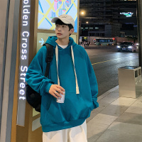 蒙洛里克潮牌连帽卫衣男士春秋季2022新款宽松纯色休闲长袖t恤男装情侣上衣服MYW22-6504