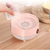 纳丽雅煮蛋器蒸蛋器自动断电家用小型1人多功能蒸蛋羹煮鸡蛋机早餐_粉色单层