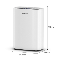 奥克斯(AUX除湿机家用抽湿机卧室地下室小型器吸湿去湿除潮干燥机_白黑DZ04_机