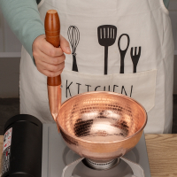 纳丽雅(Naliya)餐厅小吃店小铜锅米粉锅水瓢汤锅加厚燃气灶云南小锅米线铜锅