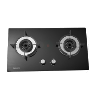 长虹灶具 Z2A 大火力、双灶头、防爆钢化玻璃、防烫热红点提示 燃气灶