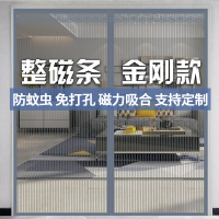 英仑风情 夏季金刚网防蚊门帘磁性魔术贴隔断纱门纱窗帘家用自吸磁铁对吸蚊帐蚊帘免打孔门帘纱帘