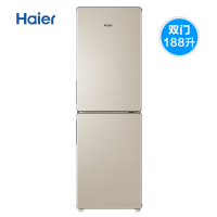 海尔(Haier)BCD-188WDPS 188升双门冰箱小型家用租房宿舍冰箱双开两门