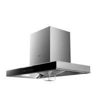 美的(Midea) CXW-260-T33A 家用抽油烟机19立方大吸力欧式顶吸排烟机智感干洗触屏易操作吸油烟机