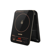 苏泊尔电磁炉家用猛火滑控调节火锅炉微晶面板大功率灶一键爆炒智能定时[C22-ID30]