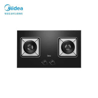 美的燃气灶JZT-QW50天然气家用5.0KW大火力猛火灶灶嵌入式灶台