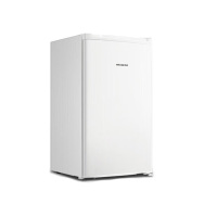 美菱(MeiLing)冰箱92升复古单门小冰箱宿舍化妆品母乳保鲜一级能效节能低噪白色迷你电冰箱 BC-92JC