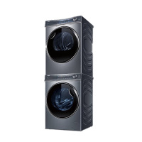 咨询查库存 海尔XQG100-BD14376LU1+HGY100-F376U1双擎热泵烘干机滚筒洗衣机10KG洗烘套装