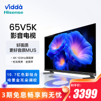 海信Vidda 65V5K 65英寸音乐K歌电视 JBL音响 120Hz高刷 4+64G HDMI2.1 游戏液晶电视