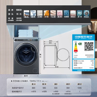 海尔(Haier)10公斤精华洗变频滚筒洗衣机 EG100MATESL59S