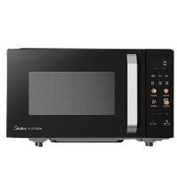 美的变频微波炉 烤箱一体机 900W大功率速热 家用23L平板易清洁 快速解冻新款省电一级能效C30