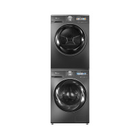 小天鹅小乌梅MAX洗烘套装10KG 滚筒洗+变频烘 全自动变频水魔方超微浸泡TG100SC83+TH100VH83MAX